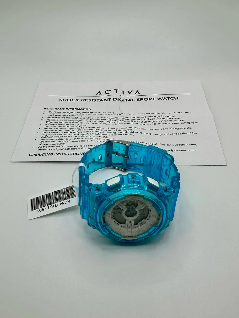 Activa water resistant